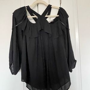 Loft cold shoulder blouse